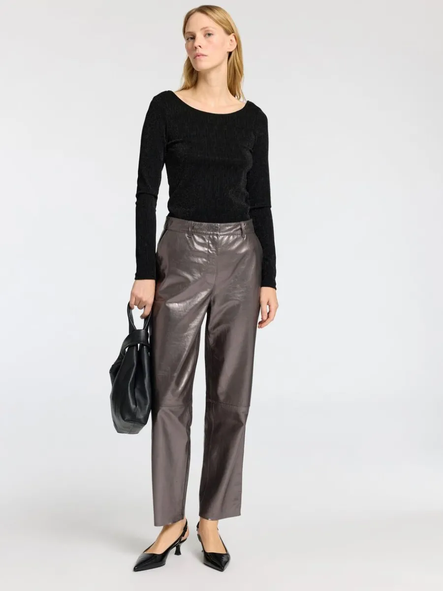 glittrigt_lngrmad_topp_2.webp SELECTED GLITTRIGT LÅNGÄRMAD TOPP Black Outlet