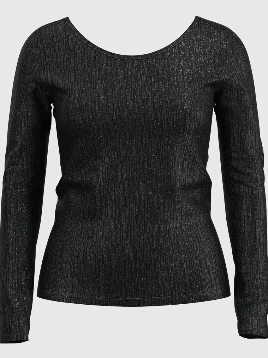 glittrigt_lngrmad_topp_5.webp SELECTED GLITTRIGT LÅNGÄRMAD TOPP Black Outlet