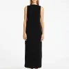 SELECTED GLITTRIGT MAXIKLÄNNING Black Cheap