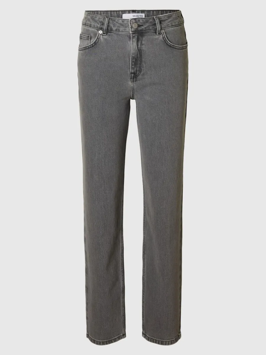 gr_straight_fitjeans_5.webp SELECTED GRÅ STRAIGHT FIT-JEANS Grey New