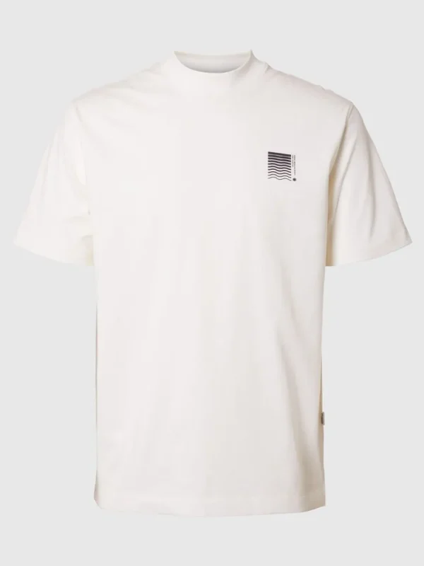 SELECTED GRAFISKT TRYCK T-SHIRT White Store