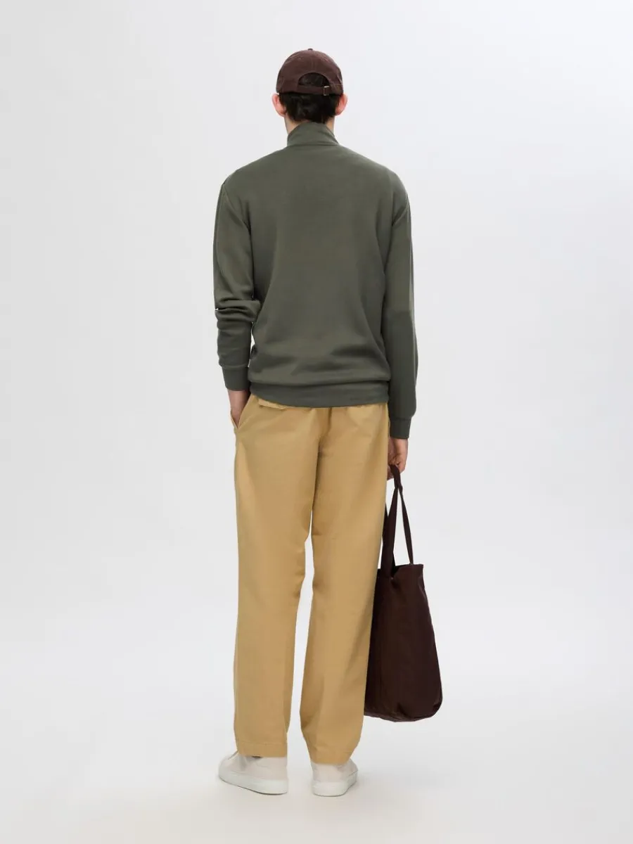 halvlngt_blixtls_sweatshi_1-3.webp SELECTED HALVLÅNGT BLIXTLÅS SWEATSHIRT Green Shop