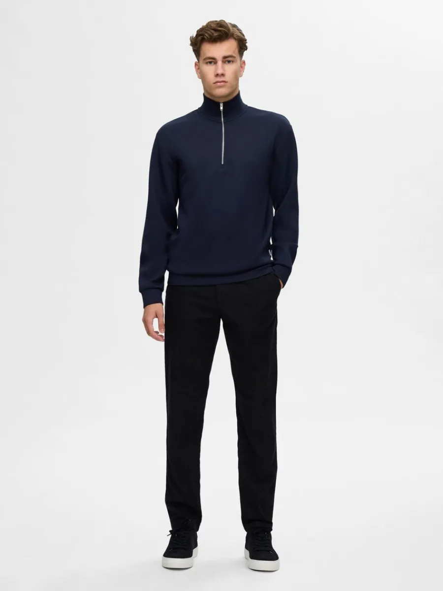 halvlngt_blixtls_sweatshi_2-1.webp SELECTED HALVLÅNGT BLIXTLÅS SWEATSHIRT Blue Clearance