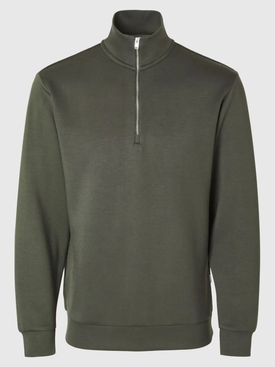 halvlngt_blixtls_sweatshi_3-3.webp SELECTED HALVLÅNGT BLIXTLÅS SWEATSHIRT Green Shop