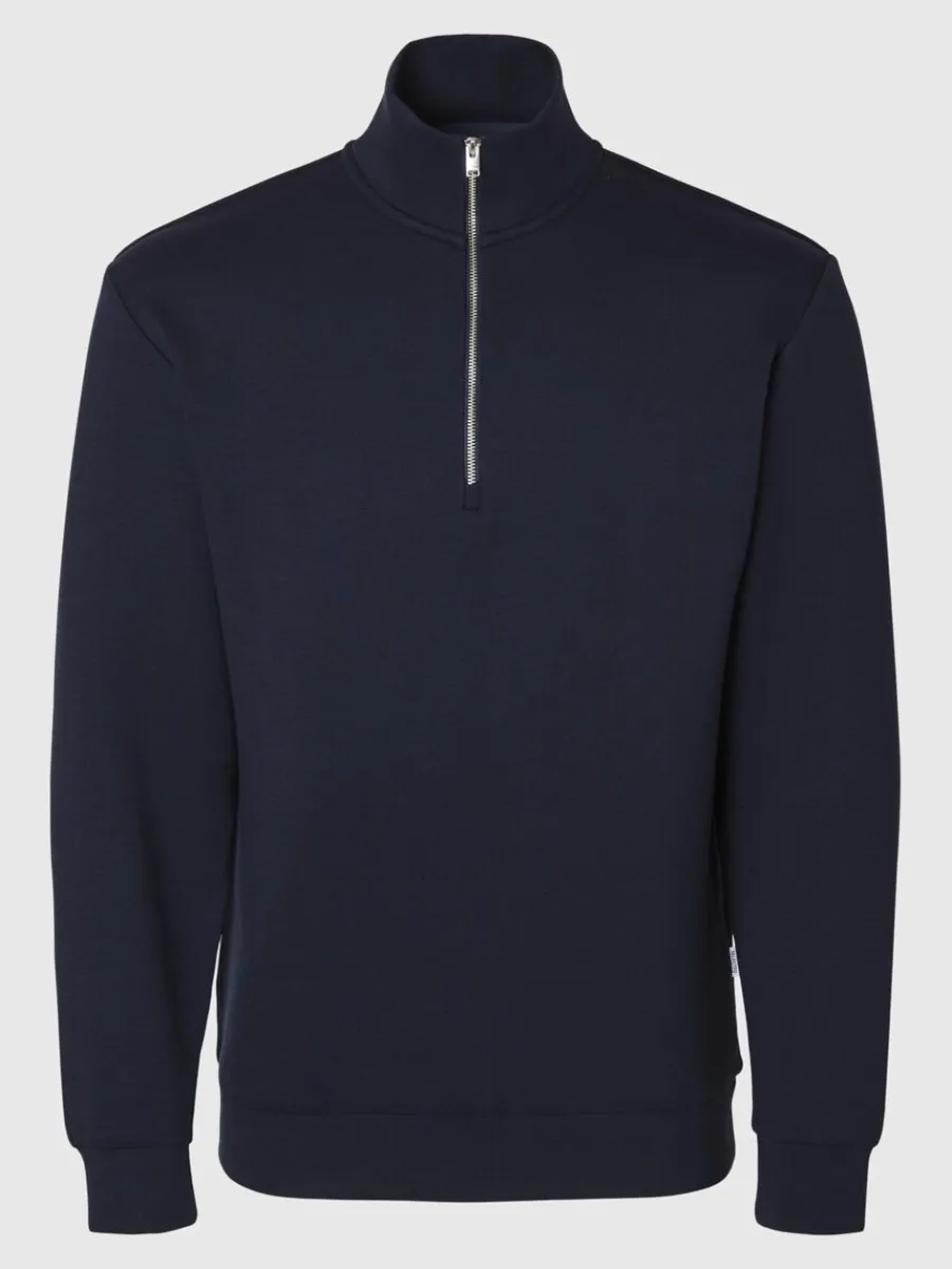halvlngt_blixtls_sweatshi_4-1.webp SELECTED HALVLÅNGT BLIXTLÅS SWEATSHIRT Blue Clearance