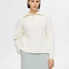 SELECTED HALVLÅNGT BLIXTLÅS TRÖJA White Cheap