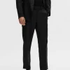SELECTED 100% HAMPA BYXOR Black Fashion