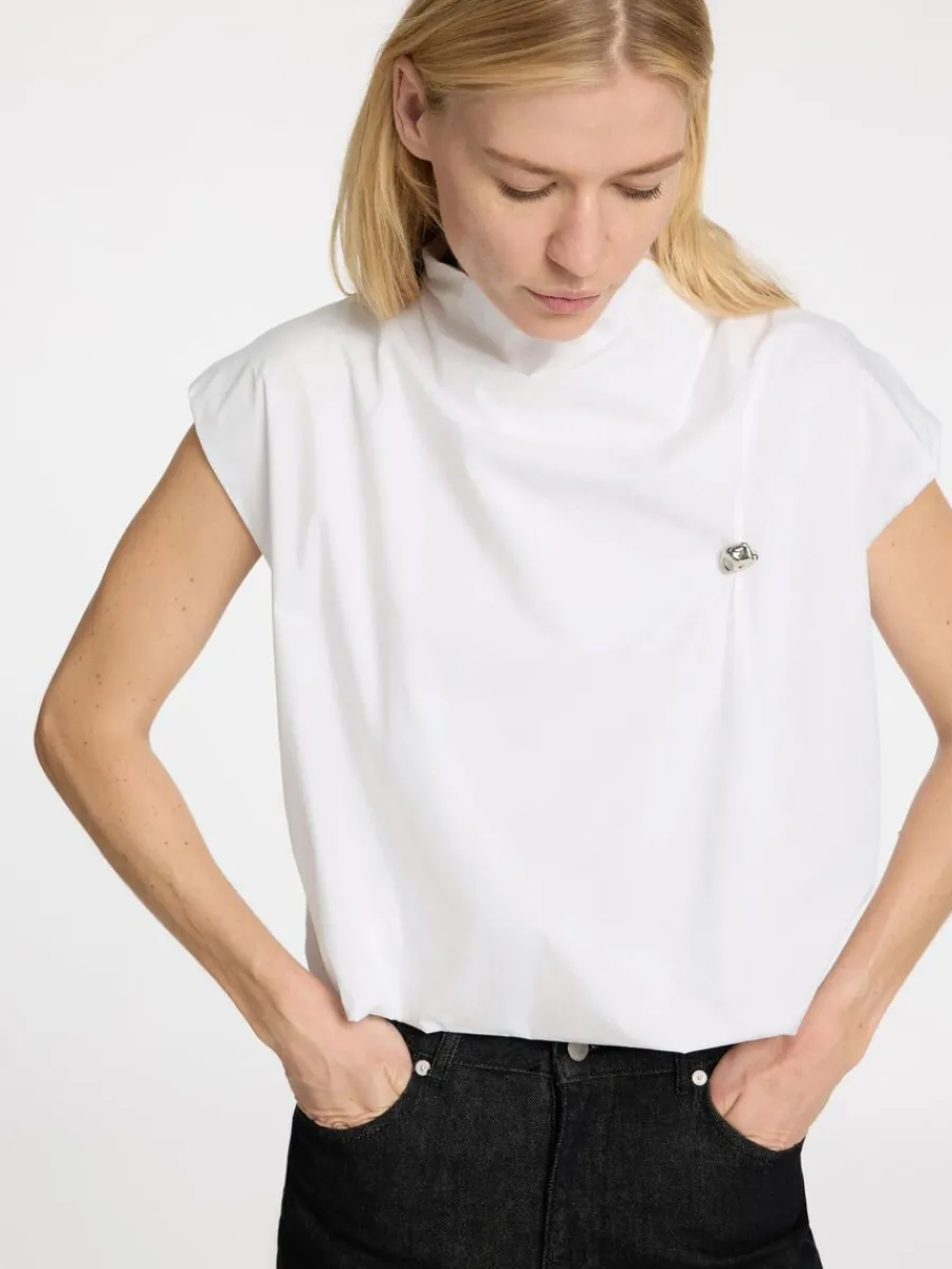 hg_hals_beskuren_topp_3.webp SELECTED HÖG HALS BESKUREN TOPP White Cheap