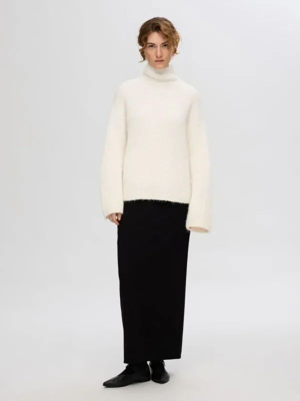 SELECTED HÖG HALS TRÖJA Beige Store