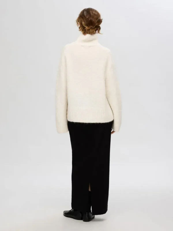 SELECTED HÖG HALS TRÖJA Beige Store