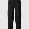 SELECTED HÖG MIDJA BARREL FIT-BYXOR Black Shop