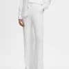 SELECTED HÖG MIDJA BYXOR White Clearance