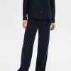 SELECTED HÖG MIDJA BYXOR Blue Discount