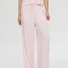 SELECTED HÖG MIDJA BYXOR Pink Sale