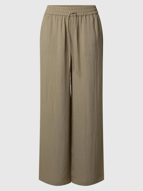 SELECTED HÖG MIDJA BYXOR Brown Clearance