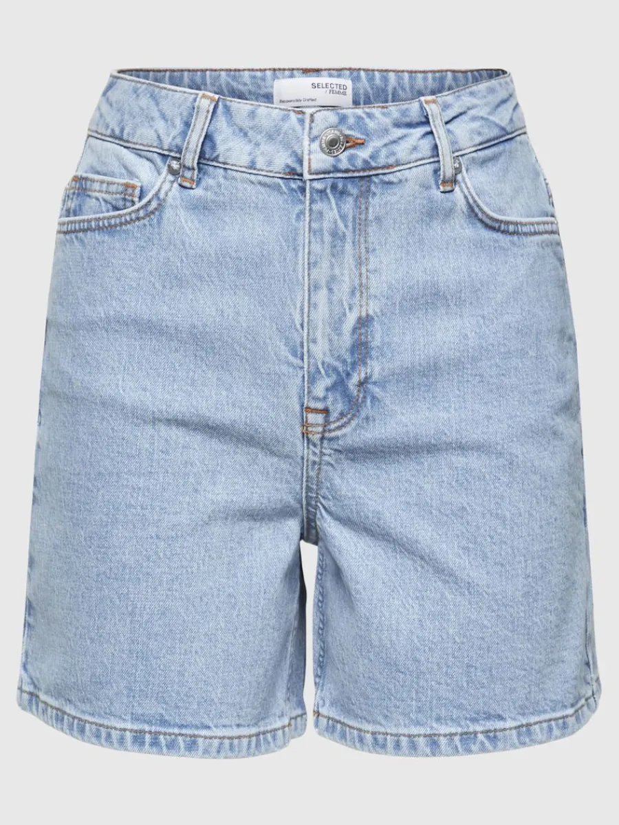 hg_midja_jeansshorts_0.webp SELECTED HÖG MIDJA JEANSSHORTS Blue Store