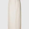 SELECTED HÖG MIDJA MAXIKJOL Beige Cheap