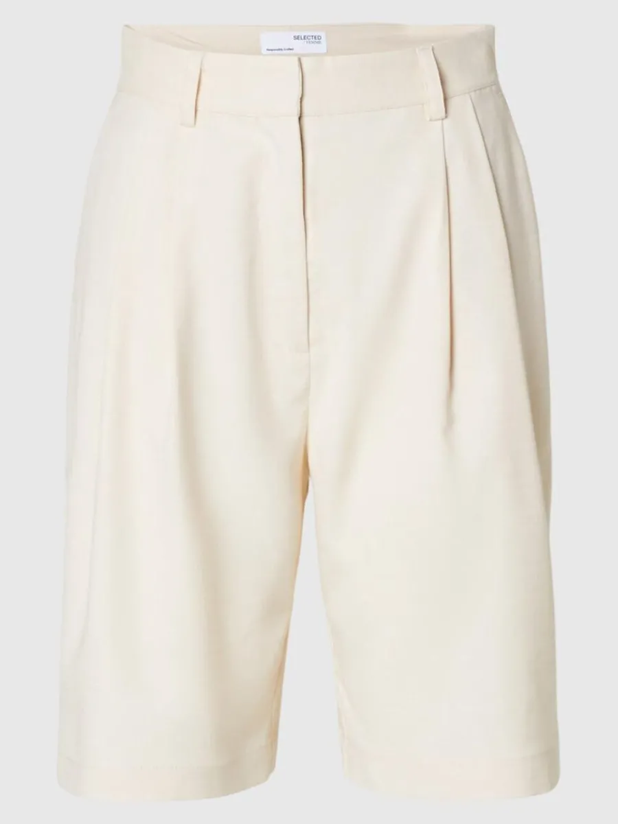 hg_midja_shorts_0.webp SELECTED HÖG MIDJA SHORTS Beige Cheap