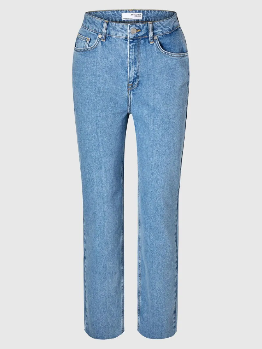 hg_midja_straight_fitjean_5.webp SELECTED HÖG MIDJA STRAIGHT FIT-JEANS Blue Clearance