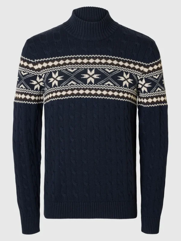 SELECTED HÖGHALSAD JULTRÖJA Blue Hot