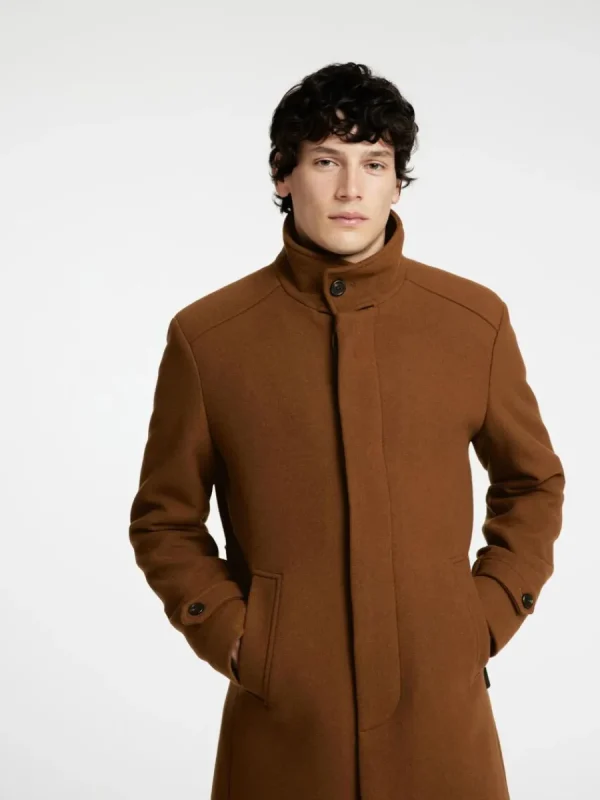 SELECTED HÖGHALSAD KAPPA Brown Discount