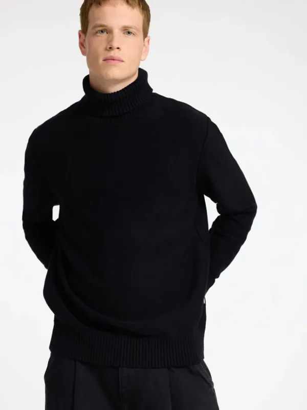SELECTED HÖGHALSAD TRÖJA Black Fashion