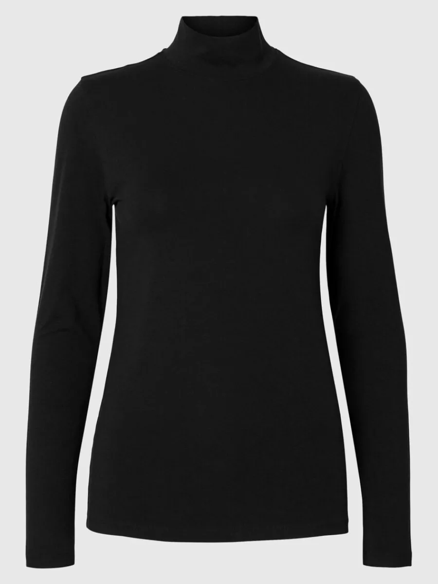 hghalsad_tshirt_5.webp SELECTED HÖGHALSAD T-SHIRT Black Fashion