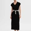 SELECTED HOLKÄRM MIDIKLÄNNING Black Online