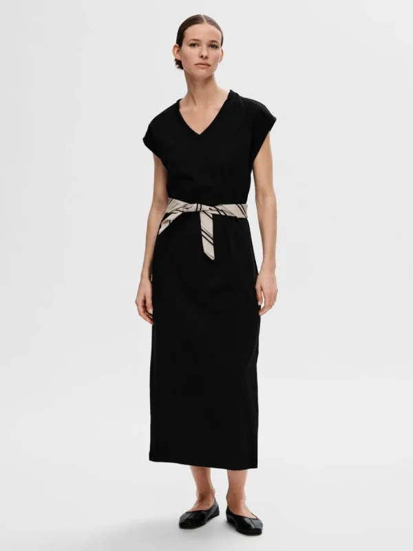 SELECTED HOLKÄRM MIDIKLÄNNING Black Online