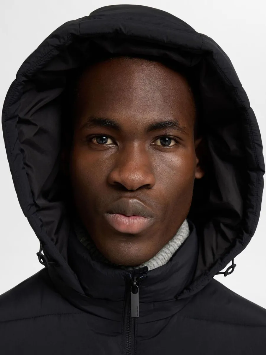 huvfrsedd_pufferjacka_5.webp SELECTED HUVFÖRSEDD PUFFERJACKA Black Best Sale