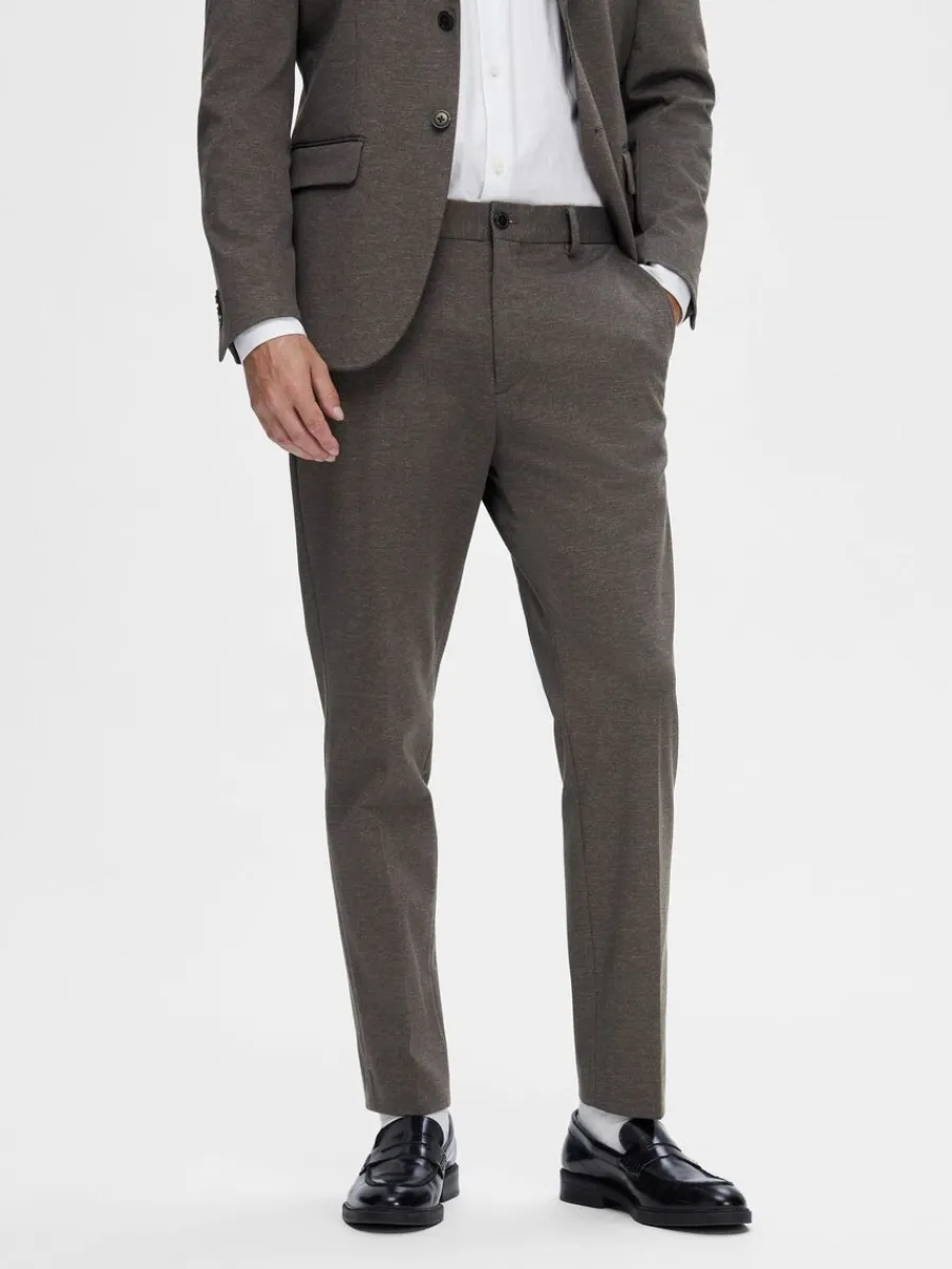 jersey_kostymbyxor_0.webp SELECTED JERSEY KOSTYMBYXOR Brown Hot