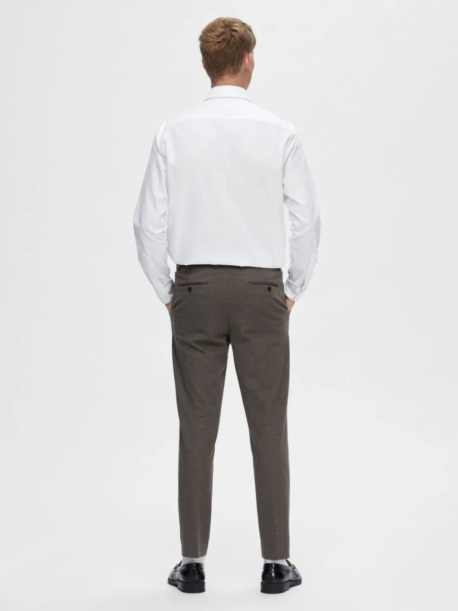 jersey_kostymbyxor_1.webp SELECTED JERSEY KOSTYMBYXOR Brown Hot
