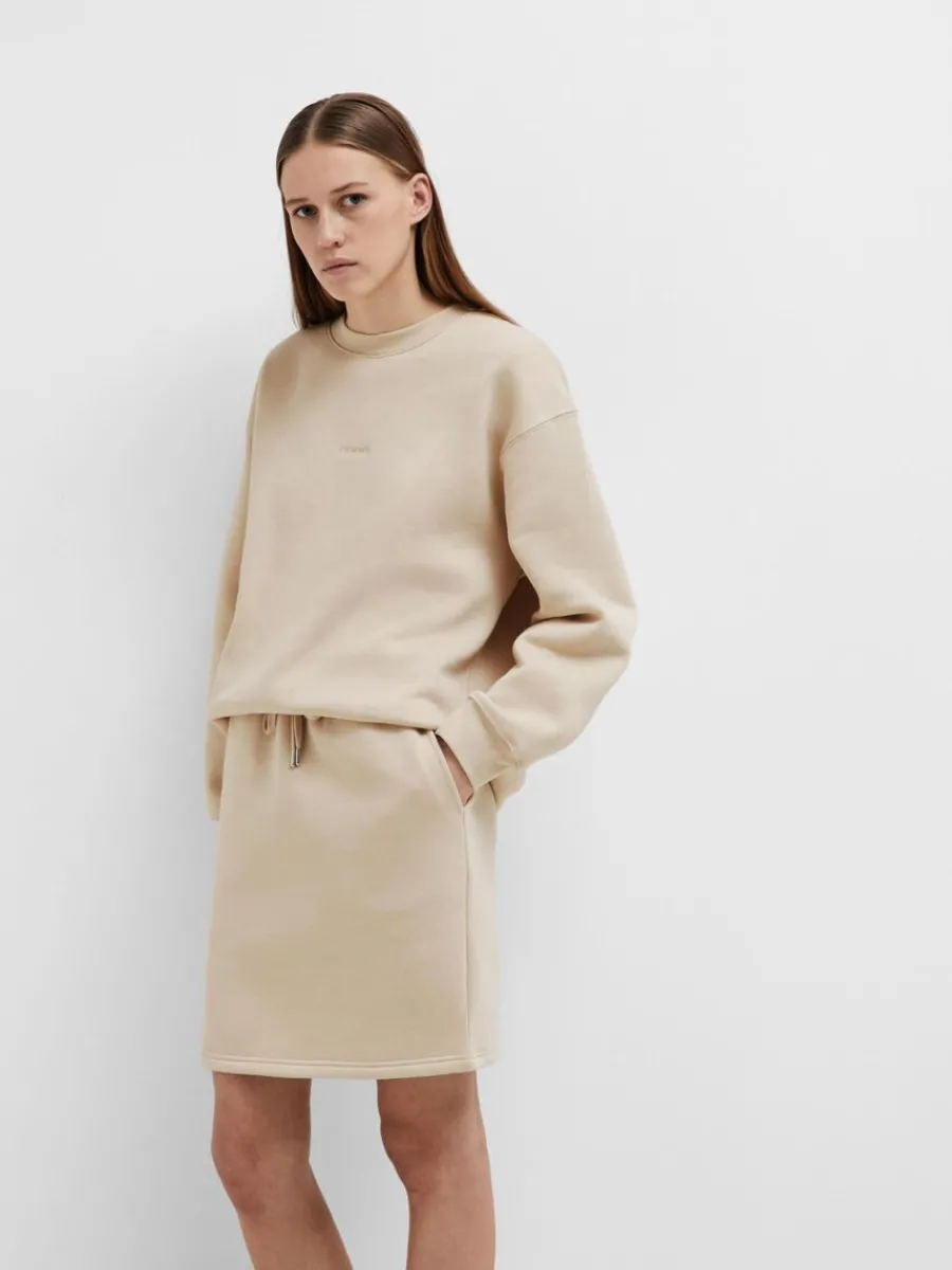 jersey_minikjol_3-1.webp SELECTED JERSEY MINIKJOL Beige Fashion