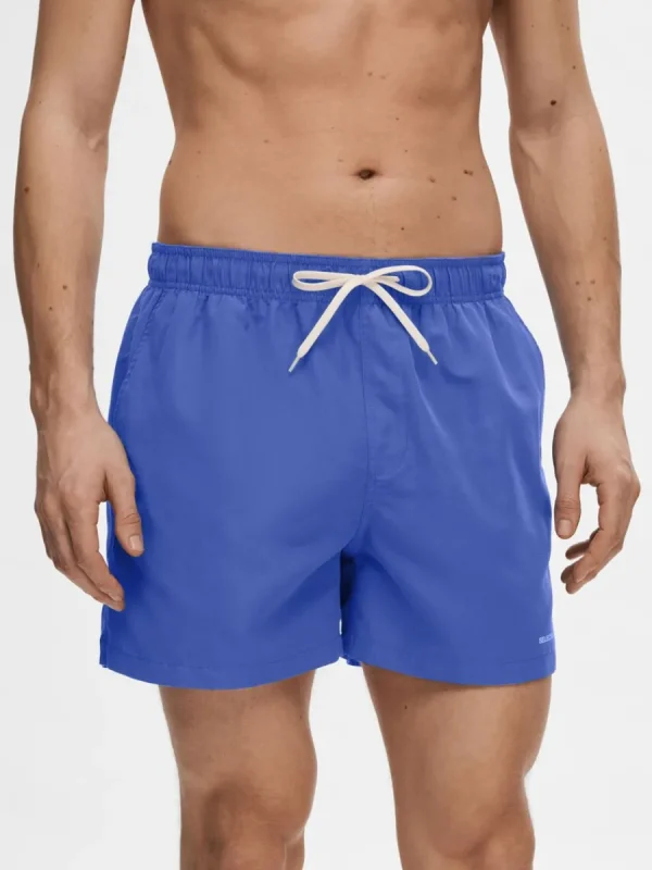 SELECTED KLASSISKA BADSHORTS Blue Shop