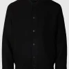 SELECTED KLASSISKA BOMBERJACKA Black Cheap