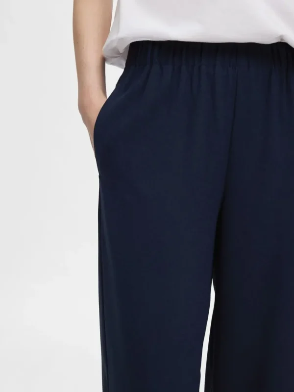 SELECTED KLASSISKA BYXOR MED VIDA BEN Blue Shop