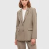 SELECTED KLASSISKA ENKELKNÄPPT KAVAJ Brown Clearance