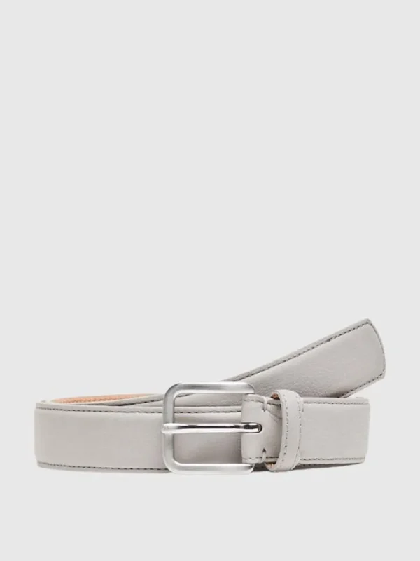 SELECTED KLASSISKA LÄDERSKÄRP Beige Cheap