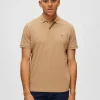 SELECTED KLASSISKA PIKÉTRÖJA Brown Sale