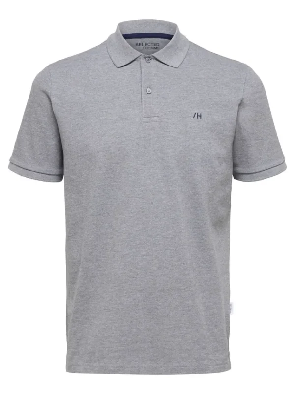 SELECTED KLASSISKA PIKÉTRÖJA Grey Cheap