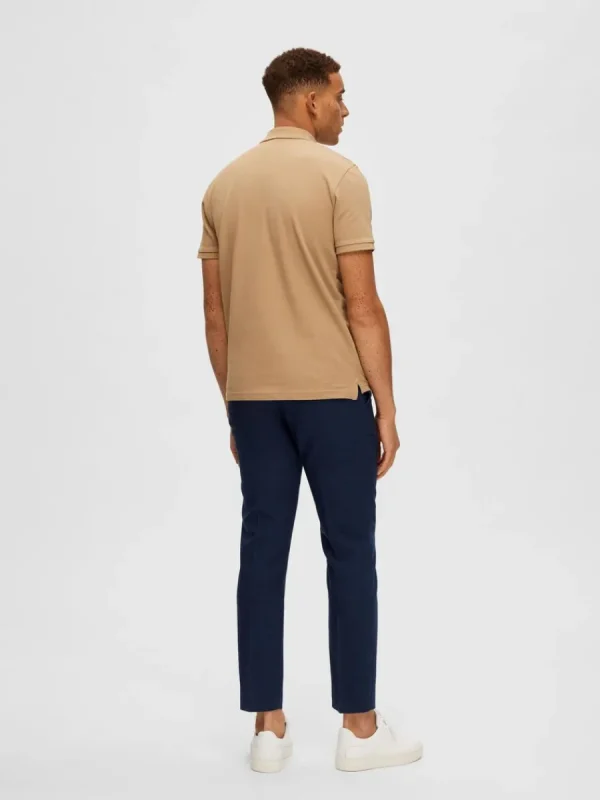 SELECTED KLASSISKA PIKÉTRÖJA Brown Sale