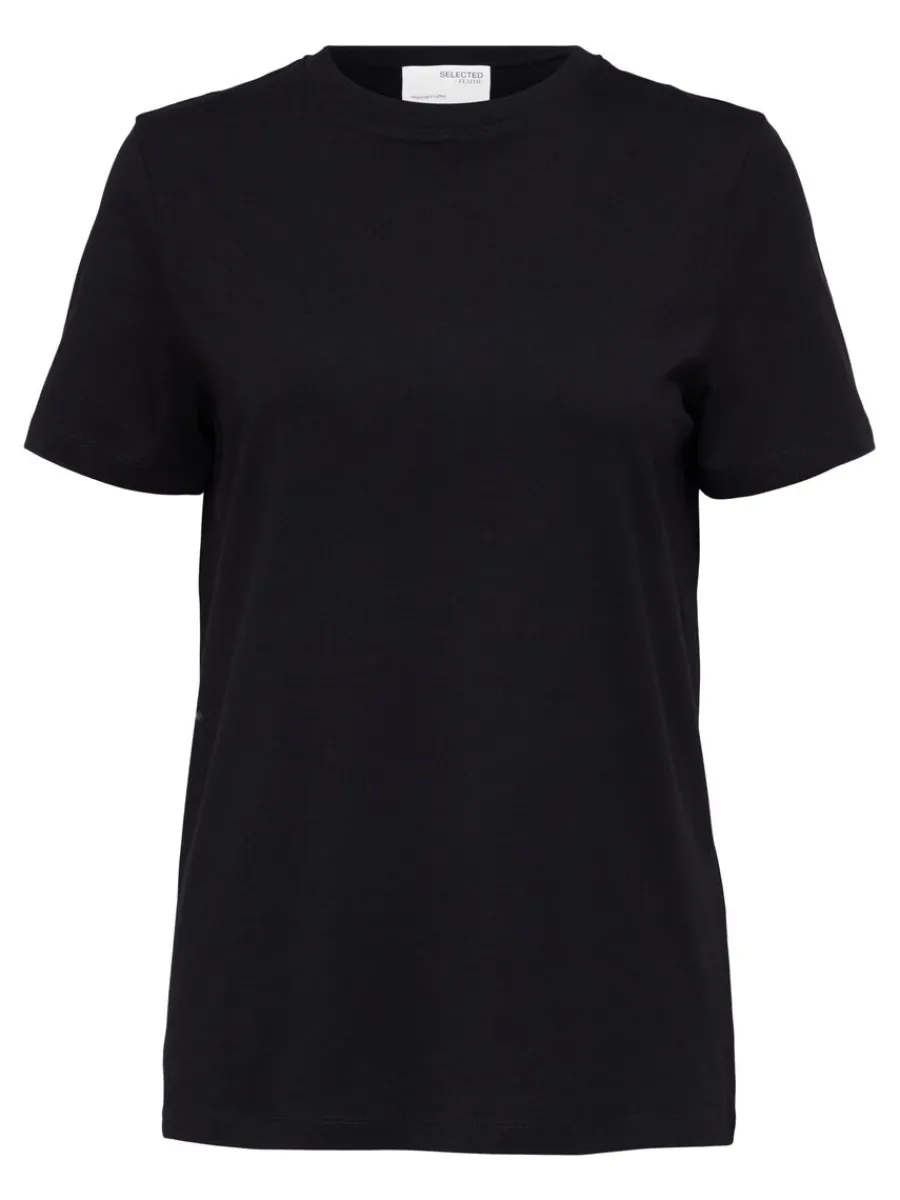 klassiska_tshirt_5-2.webp SELECTED KLASSISKA T-SHIRT Black Fashion