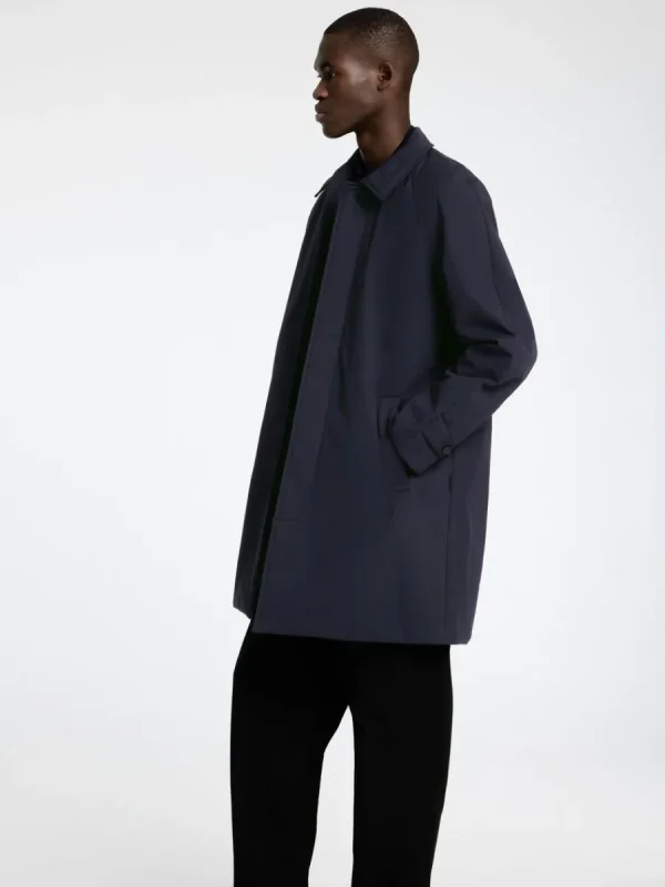 SELECTED KLASSISKA VADDERAD JACKA Blue Sale
