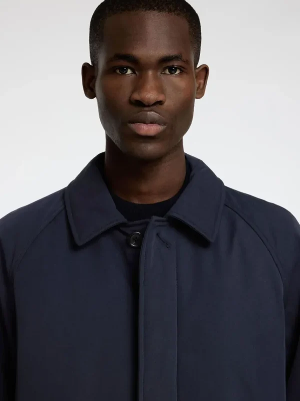 SELECTED KLASSISKA VADDERAD JACKA Blue Sale