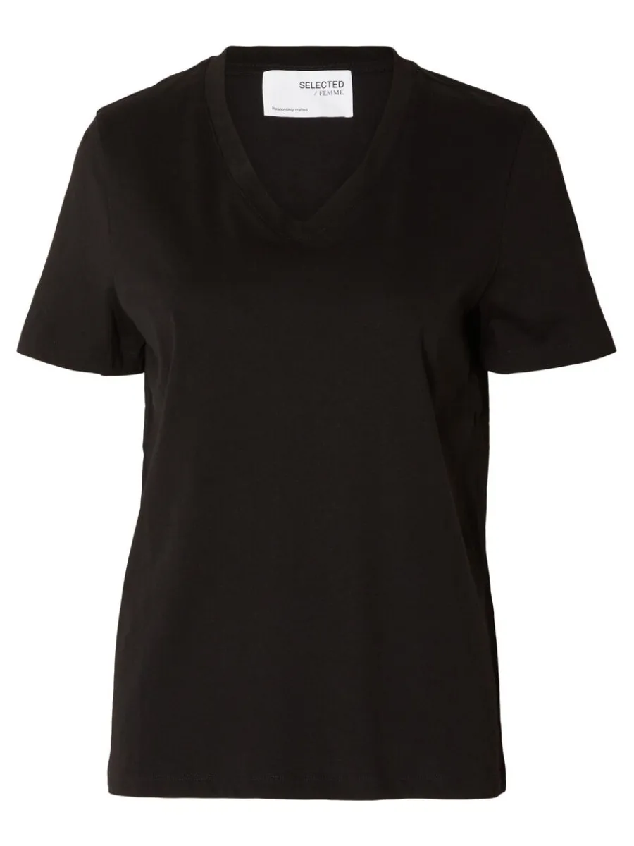 klassiska_vneck_tshirt_5-1.webp SELECTED KLASSISKA V-NECK T-SHIRT Black Store