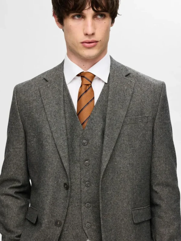 SELECTED KLASSISKA VÄST Grey Fashion