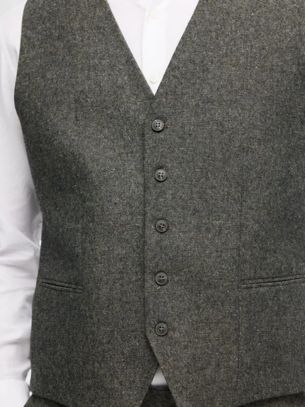 SELECTED KLASSISKA VÄST Grey Fashion
