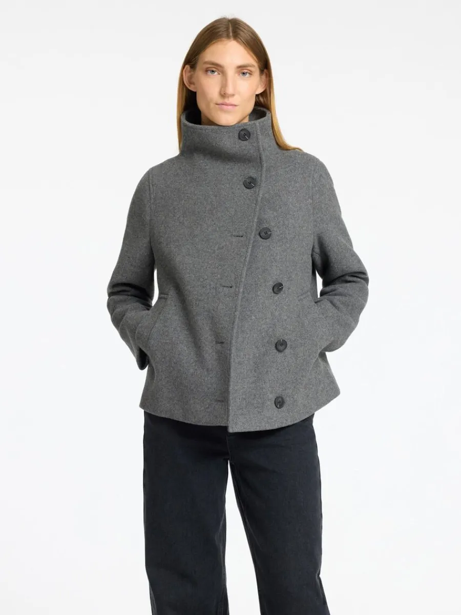 kort_jacka_0-1.webp SELECTED KORT JACKA Grey Best Sale