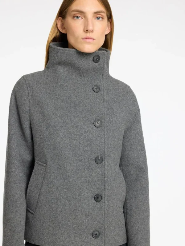 SELECTED KORT JACKA Grey Best Sale