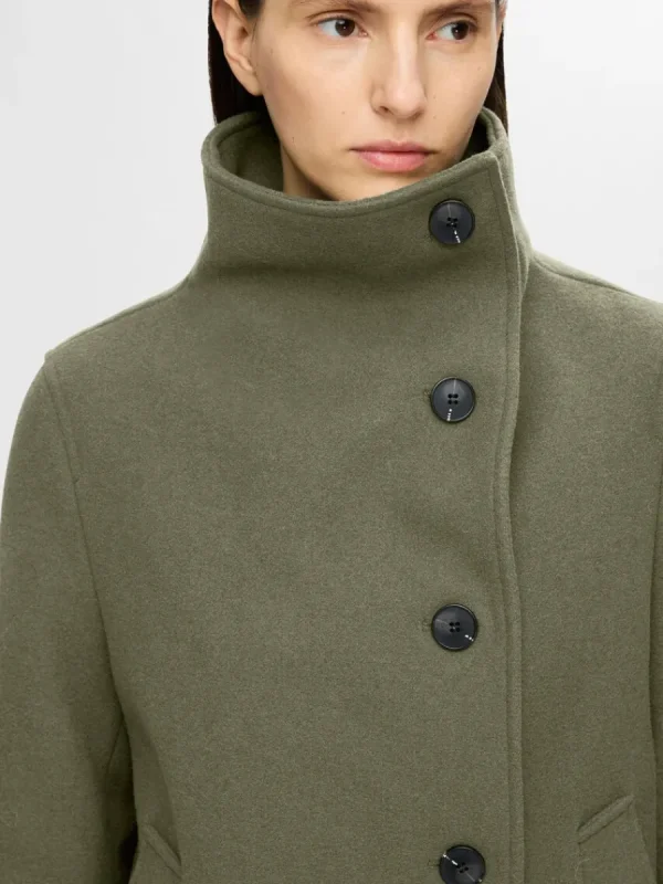 SELECTED KORT JACKA Green Best Sale